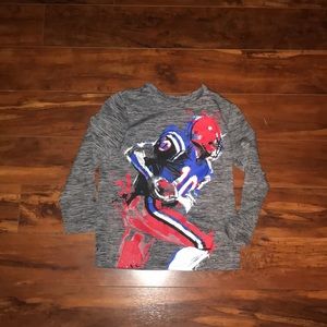 Boys long sleeve athletic top